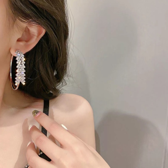 Jewelry - New Sterling silver hoop earrings